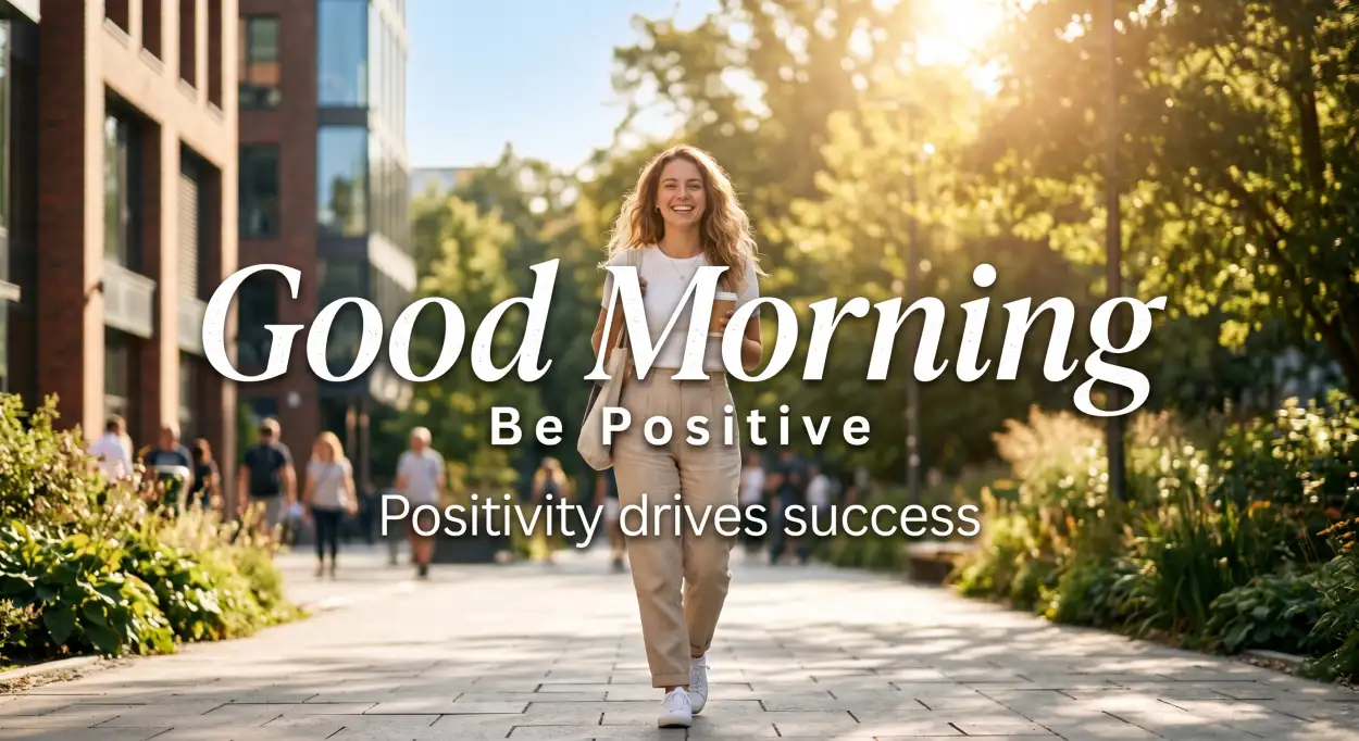 Free Download Success Good Morning Positive Vibes Quotes - High Quality Good Morning Motivation For Success Image