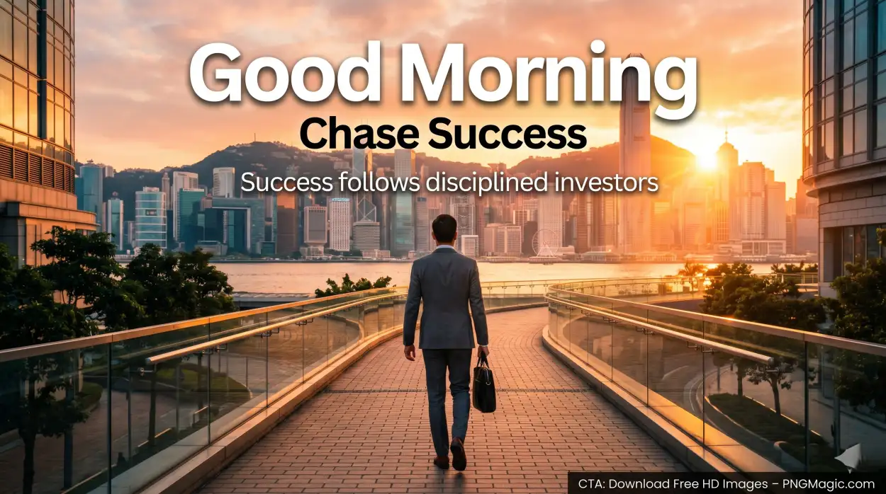 Free Download Success Good Morning Quotes For Traders - High Quality Good Morning Investment Quotes Image
