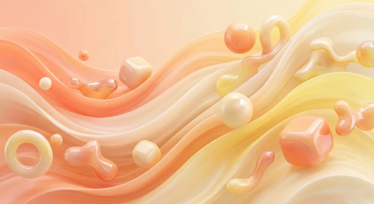 Free Download Summer Abstract Background With Liquid Gradient Style - High Quality Summer Background Background Image