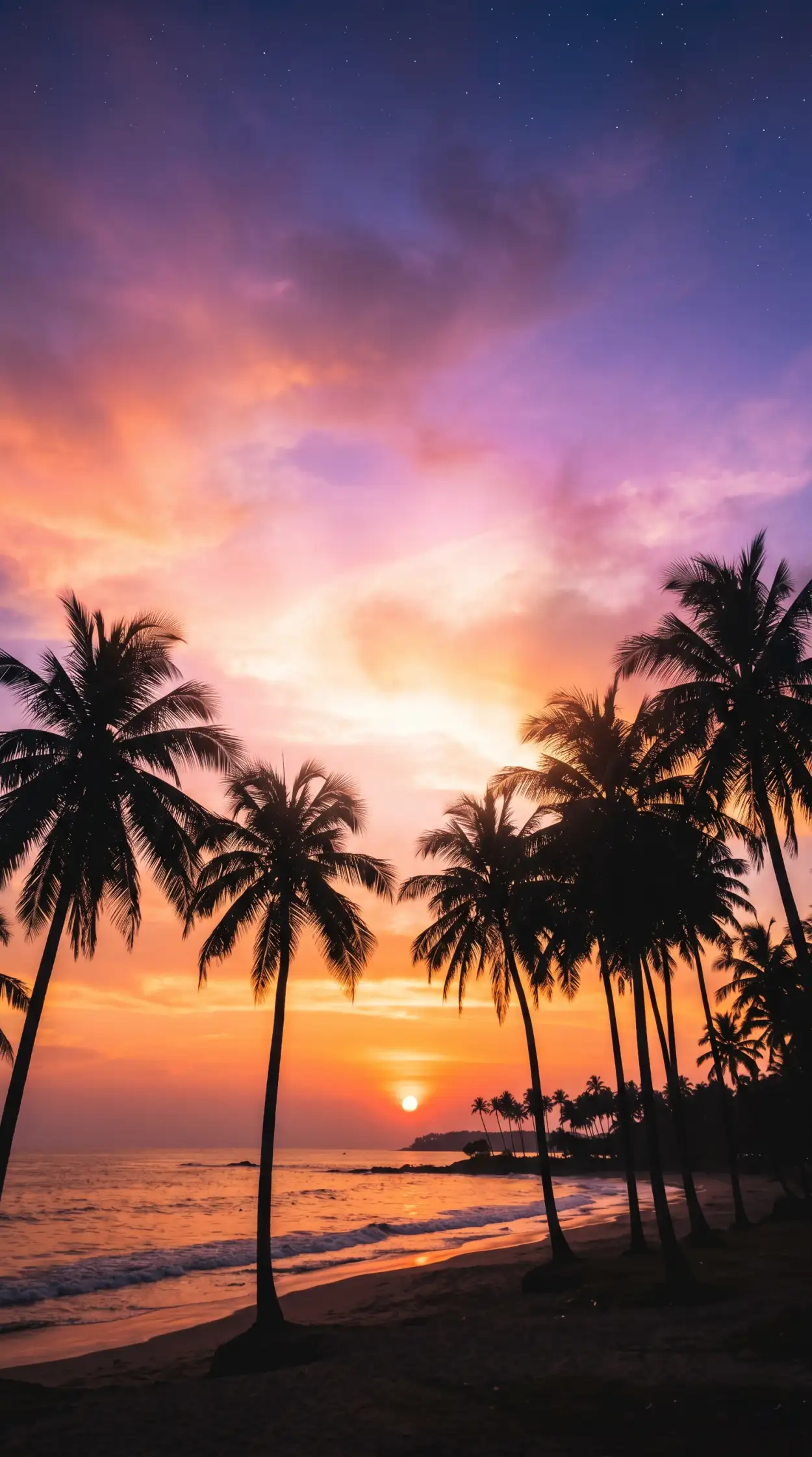 Free Download Summer Vibes Background With Sunset Sky Aesthetic - High Quality Summer Background Background Image