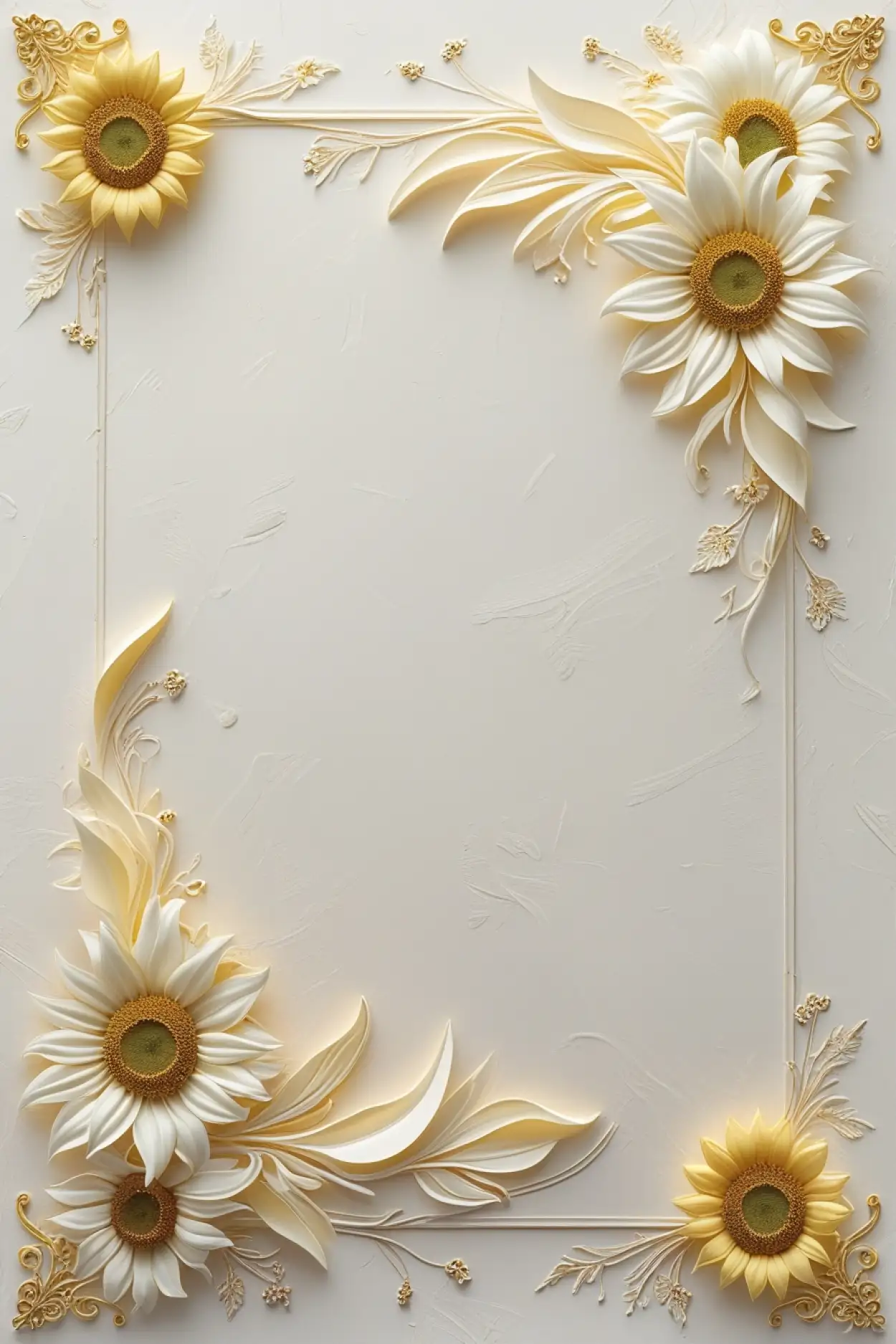 Sunflower Border Background For Invitation Card - Royalty Free Sunflower Background Image | Pngmagic Free Download Sunflower Border Background For Invitation Card - High Quality Sunflower Background Background