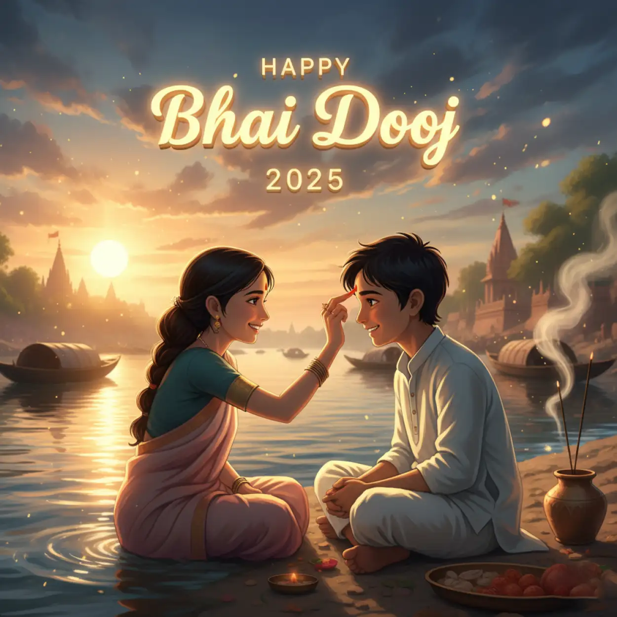 Sweet Happy Bhai Dooj 2025 Wishes In English And Hindi - Royalty Free Happy Bhai Dooj 2025 Wishes Image | Pngmagic Free Download Sweet Happy Bhai Dooj 2025 Wishes In English And Hindi - High Quality Happy Bhai Dooj 2025 Wishes Background