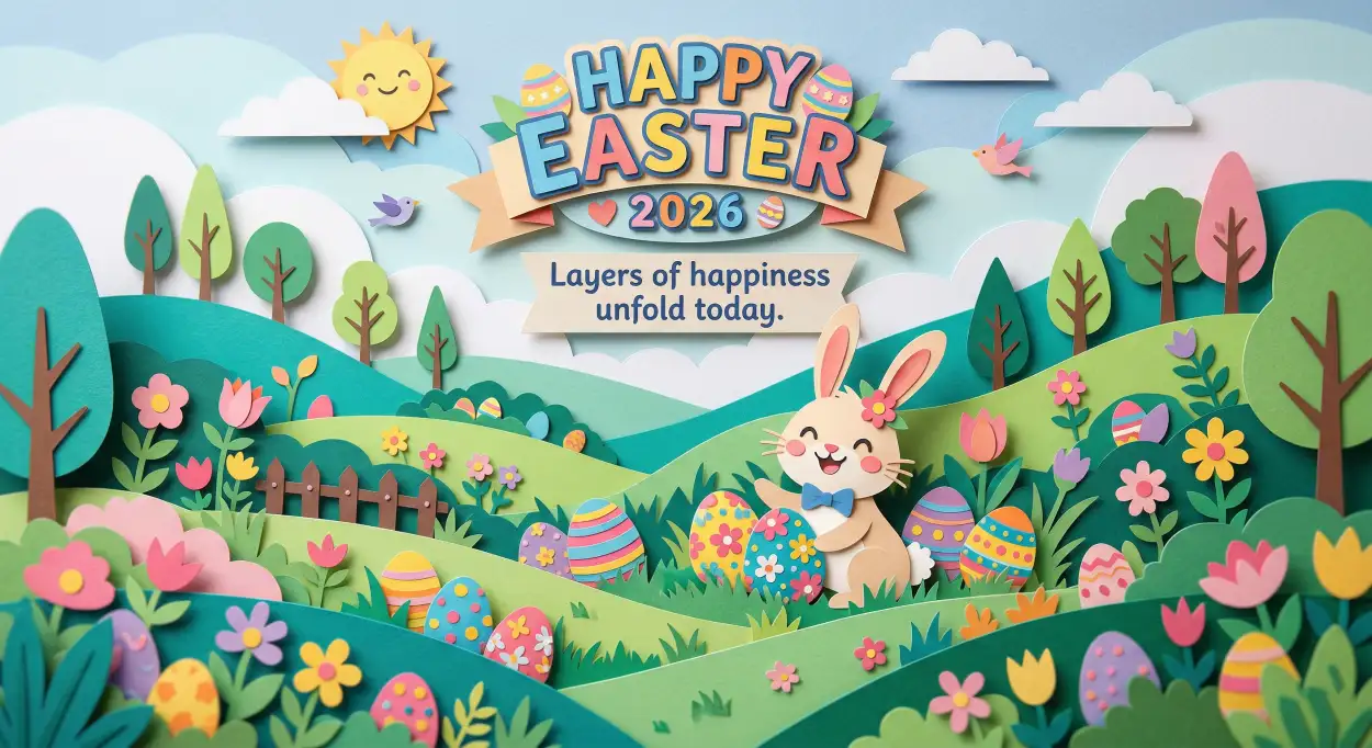 Free Download Sweet Happy Easter 2026 Text For Partner - High Quality Happy Easter 2026 Image