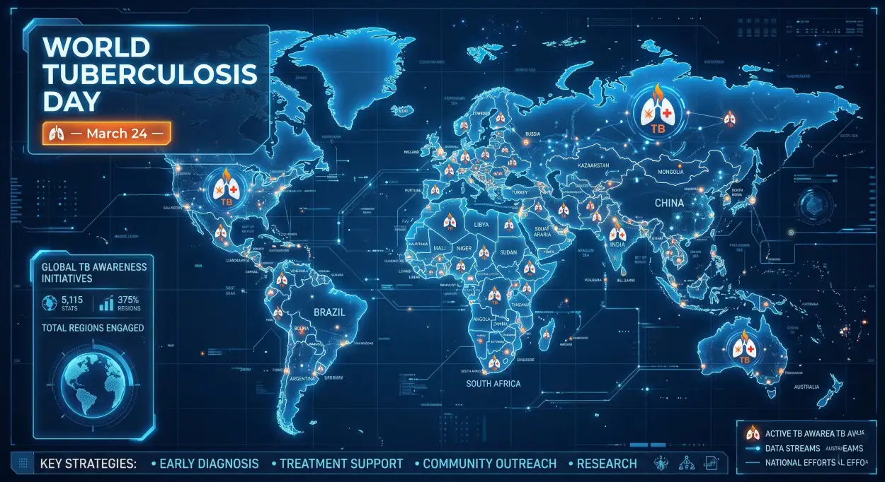 Free Download Tb Awareness Infographic Content Ideas - High Quality World Tuberculosis Day Image