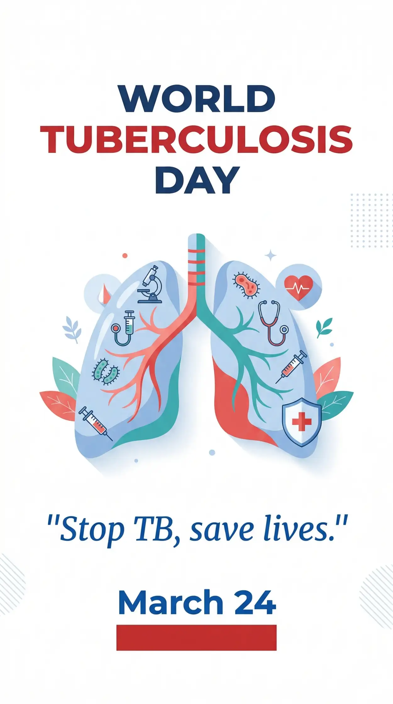 Free Download Tb Awareness Poster Hindi Text - High Quality World Tuberculosis Day Image