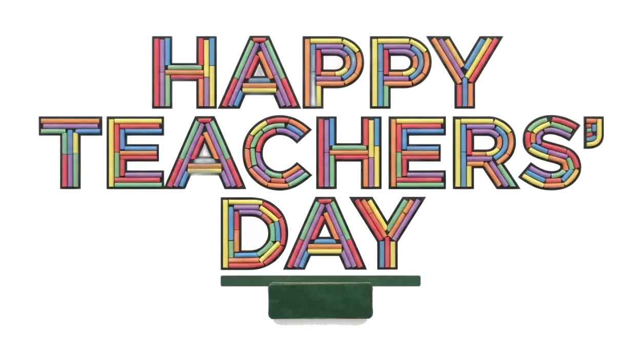 Free Download Teachers Day Chalkboard Png - High Quality Teachers Day Png Transparent PNG