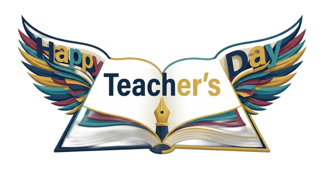 Free Download Teachers Day Golden Text Png - High Quality Teachers Day Png Transparent PNG
