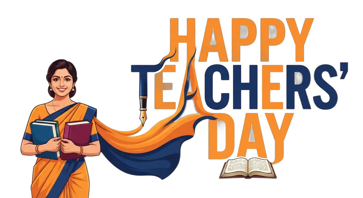 Free Download Teachers Day Guru Student Png - High Quality Teachers Day Png Transparent PNG