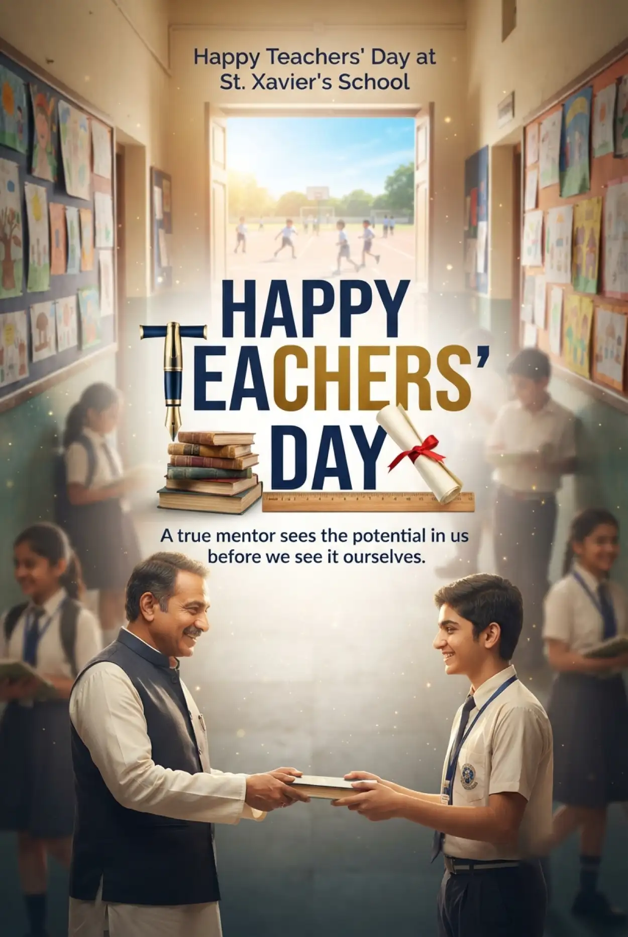 Free Download Teachers Day India 2026 Facebook Wishes - High Quality Teachers Day India 2026 Image