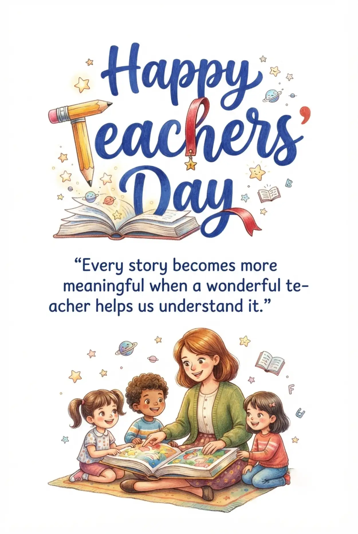 Free Download Teachers Day India 2026 Images With Quotes - High Quality Teachers Day India 2026 Image