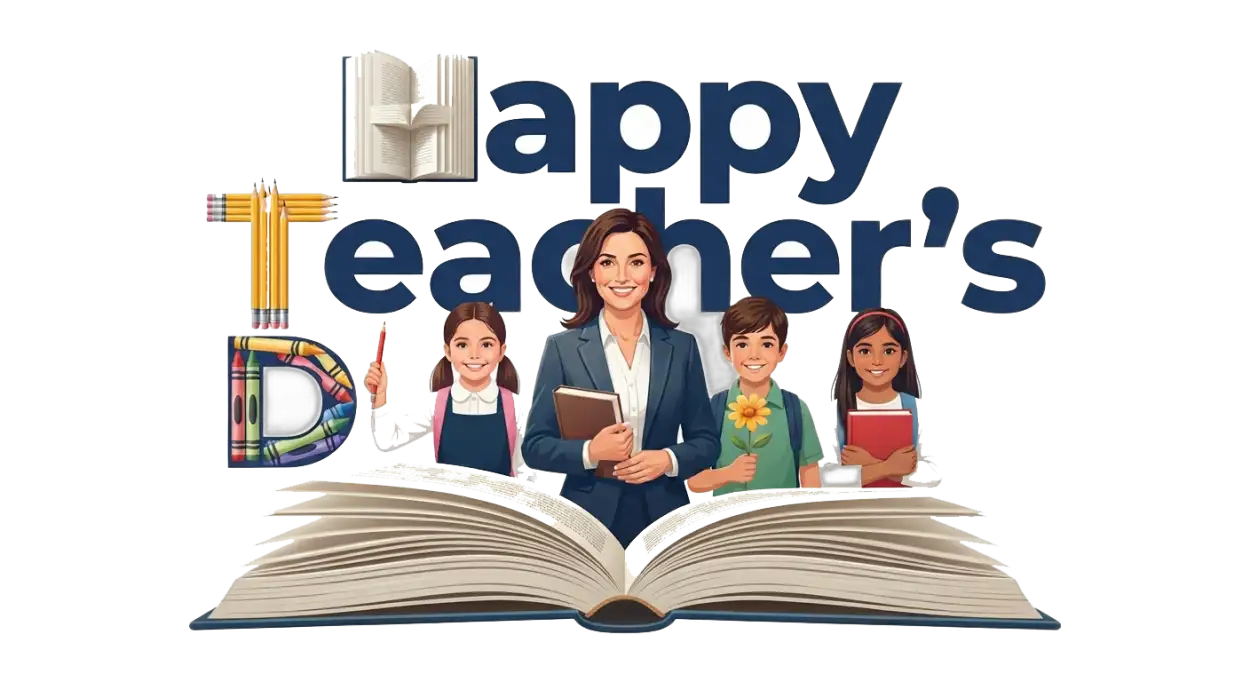 Free Download Teachers Day Open Book Png - High Quality Teachers Day Png Transparent PNG