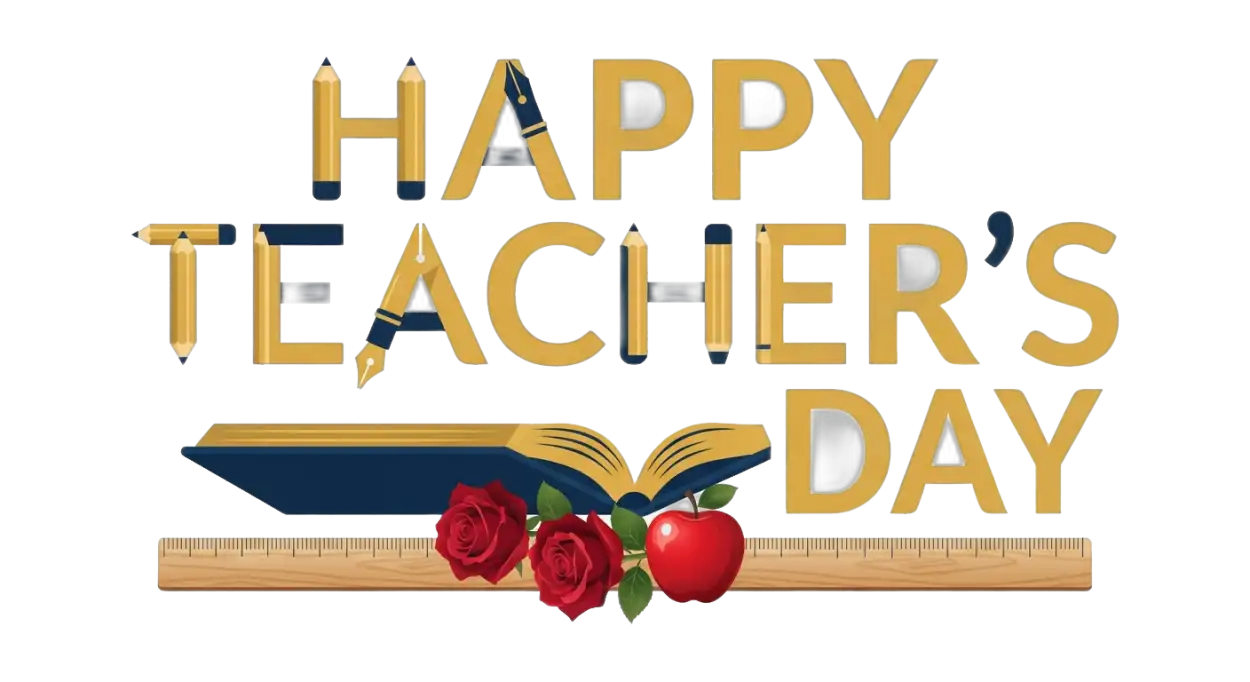 Free Download Teachers Day Png For Facebook - High Quality Teachers Day Png Transparent PNG