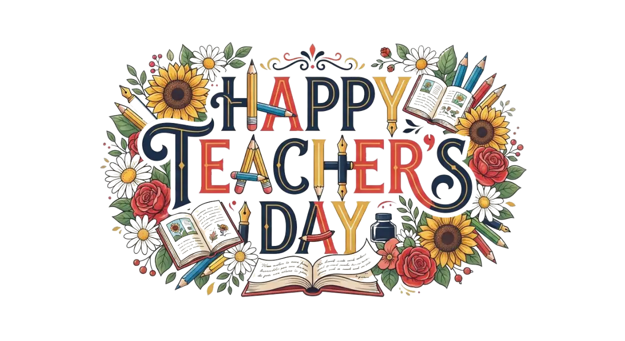Free Download Teachers Day Png For Social Media Post - High Quality Teachers Day Png Transparent PNG
