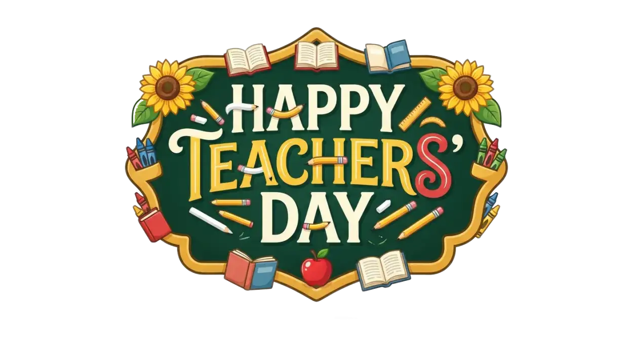 Free Download Teachers Day Png For Whatsapp - High Quality Teachers Day Png Transparent PNG