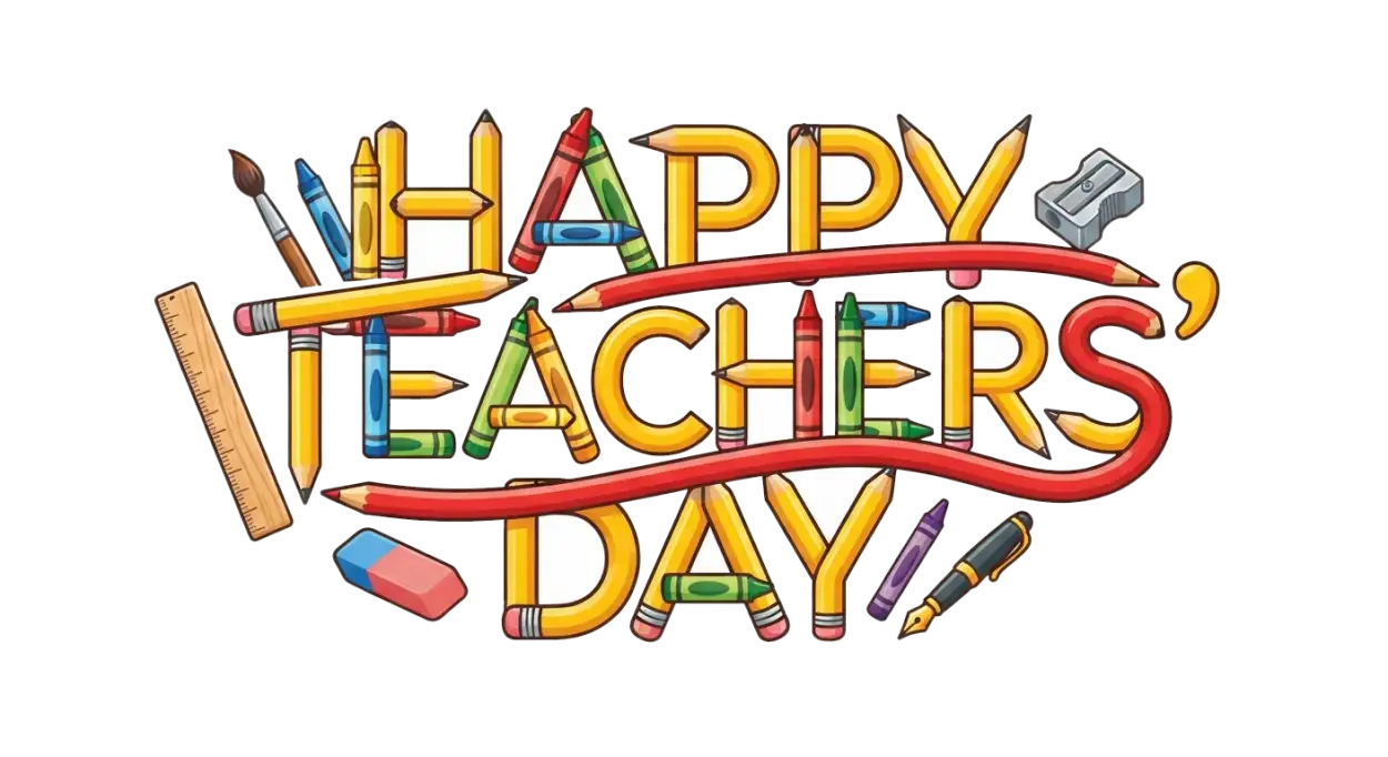 Free Download Teachers Day School Teacher Png - High Quality Teachers Day Png Transparent PNG