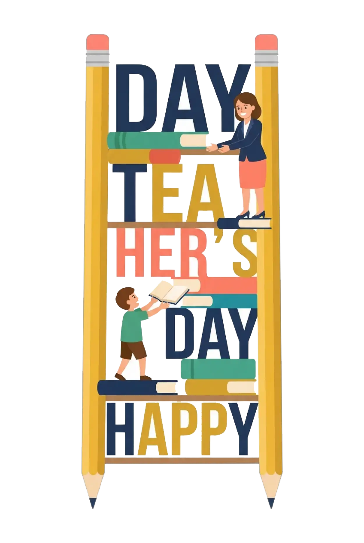 Free Download Teachers Day Text Png - High Quality Teachers Day Png Transparent PNG