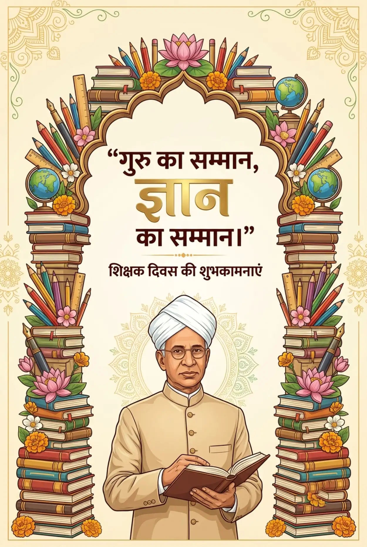 Free Download Teachers Day Wishes In Hindi For Best Teacher - High Quality Teachers Day Wishes In Hindi Image