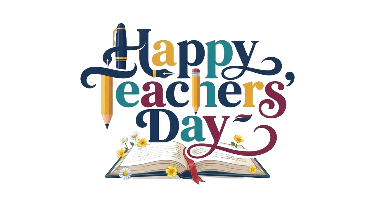 Free Download Teachers Day Wishes Png - High Quality Teachers Day Png Transparent PNG
