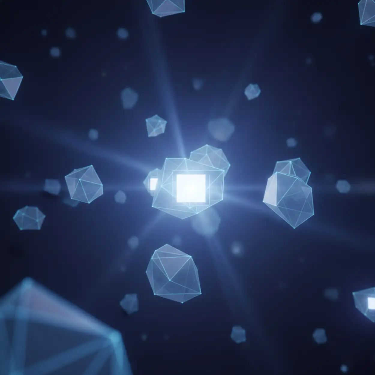 Free Download Tech Background With Glowing Particles 2 - High Quality Tech Background Background