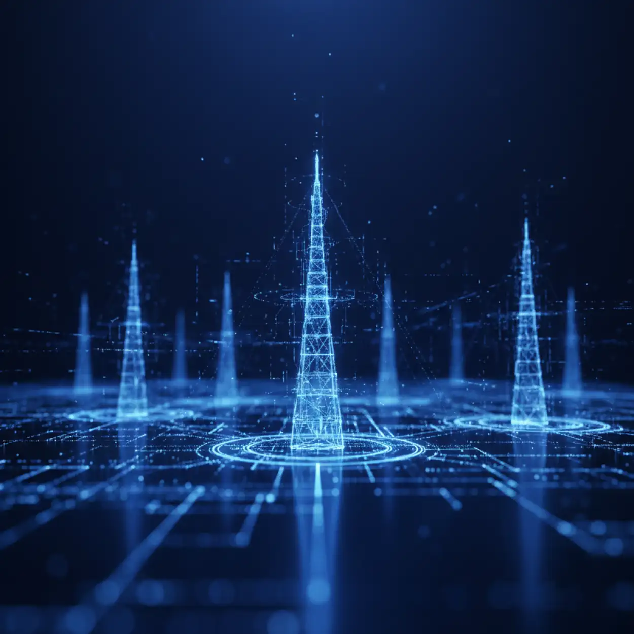 Free Download Technology Background Blue Gradient 2 - High Quality Tech Background Background