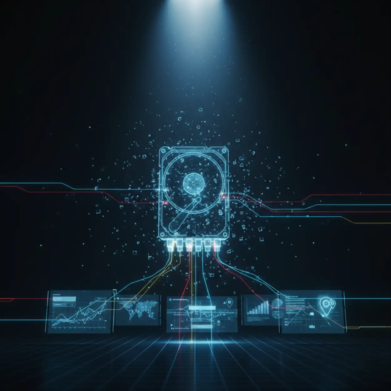 Free Download Technology Background With Cyber Security Theme 2 - High Quality Tech Background Background