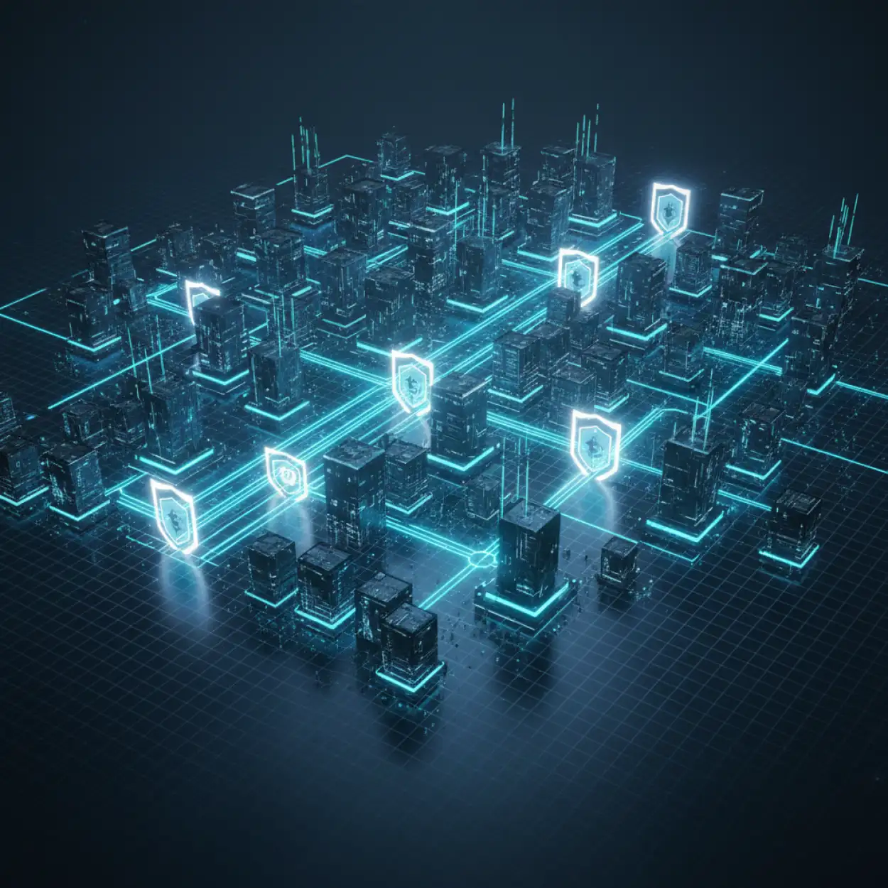 Free Download Technology Background With Glowing Network 2 - High Quality Tech Background Background