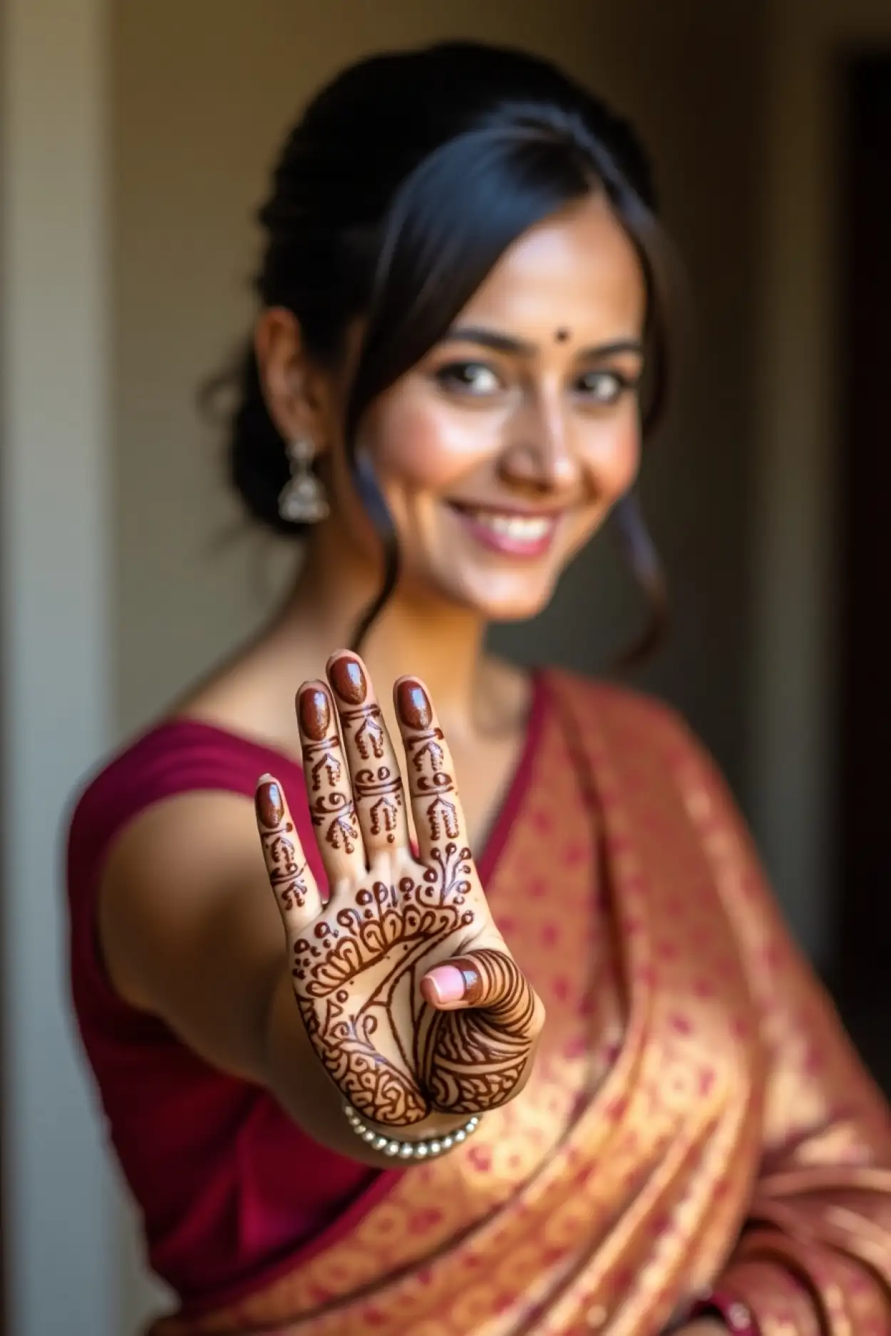 Free Download Teej Mehndi Design For Newly Married - High Quality Teej Mehndi Design Background