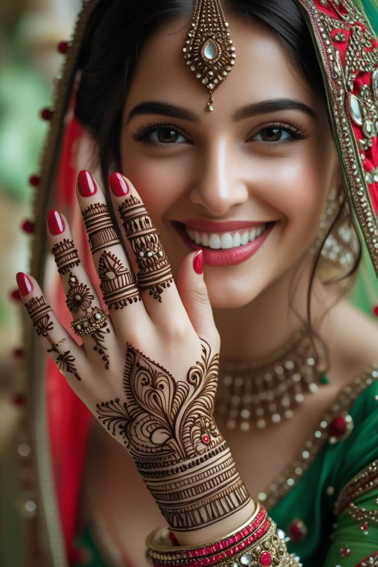 Free Download Teej Mehndi Design For Short Fingers - High Quality Teej Mehndi Design Image