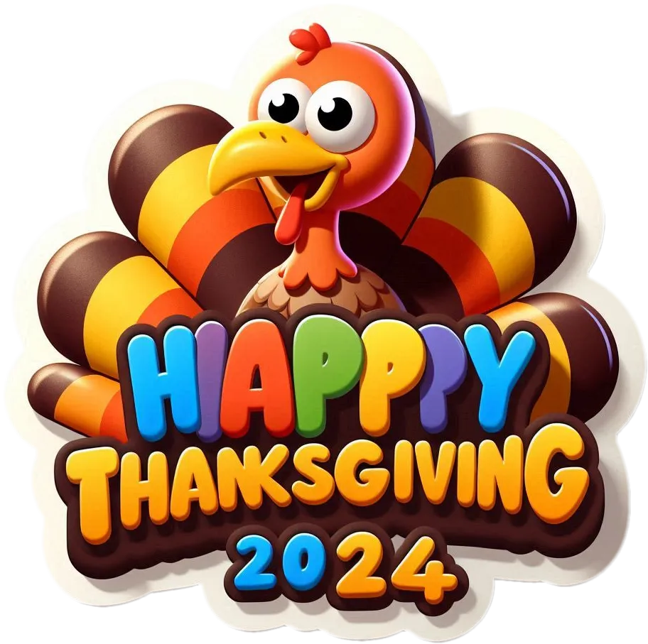Free Download Thanksgiving Day Wishes Png With Rustic Design - High Quality Happy Thanksgiving PNG Image