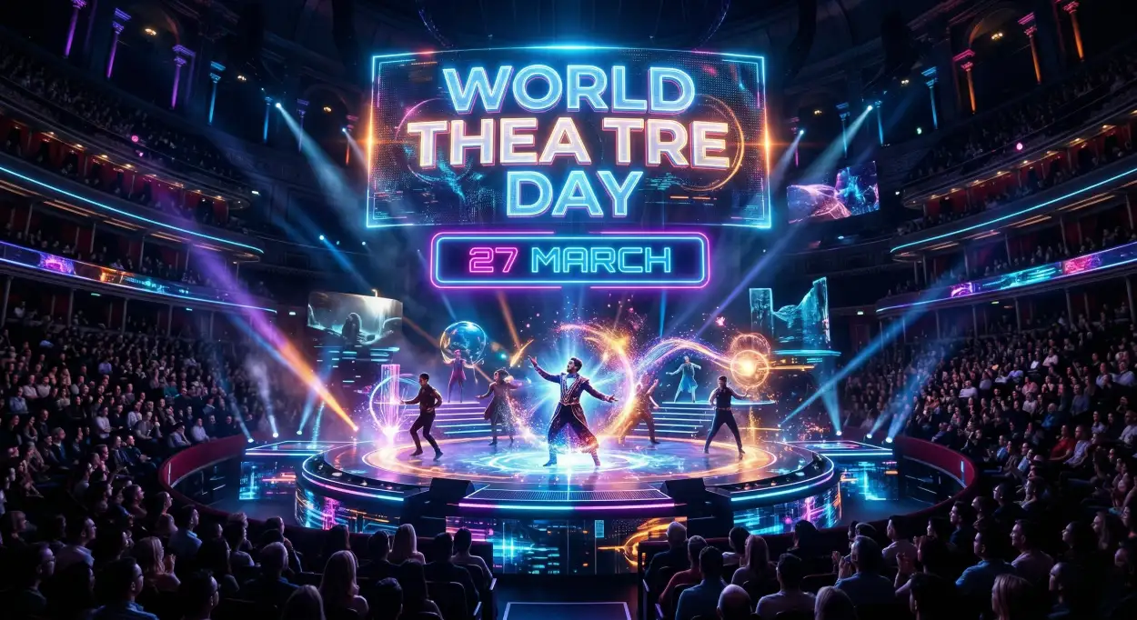 Free Download Theatre Day Trending Reels Ideas - High Quality World Theatre Day Image
