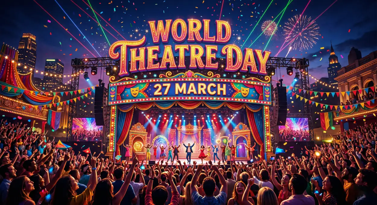 Free Download Theatre Festival Celebration Ideas - High Quality World Theatre Day Image