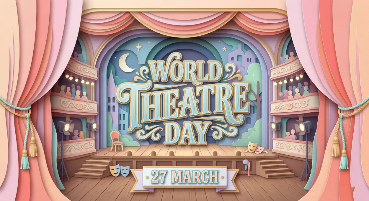 Free Download Theatre Stage Png Background Free - High Quality World Theatre Day Transparent PNG