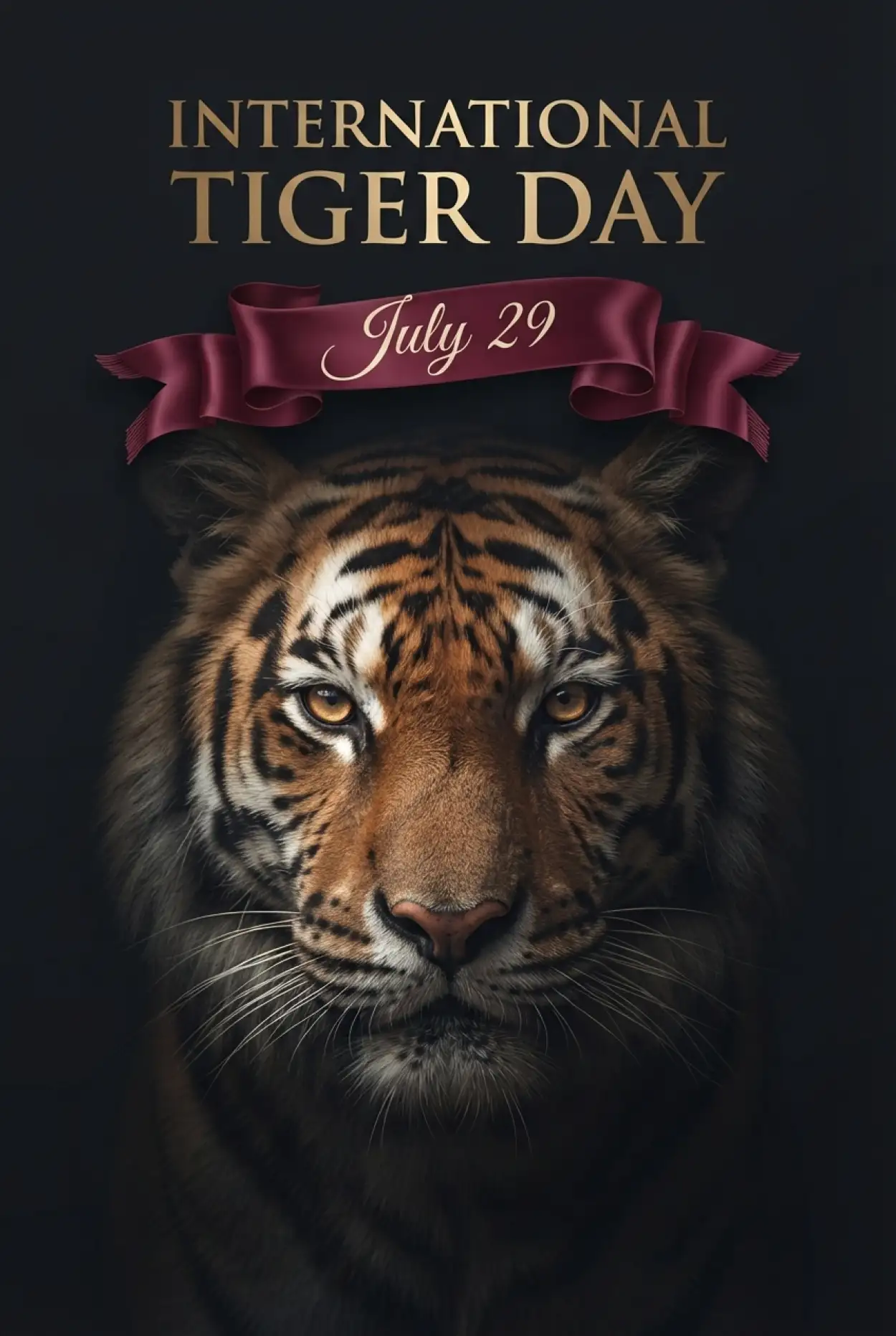 Free Download Tiger Day 2026 Premium Template - High Quality International Tiger Day 2026 Image
