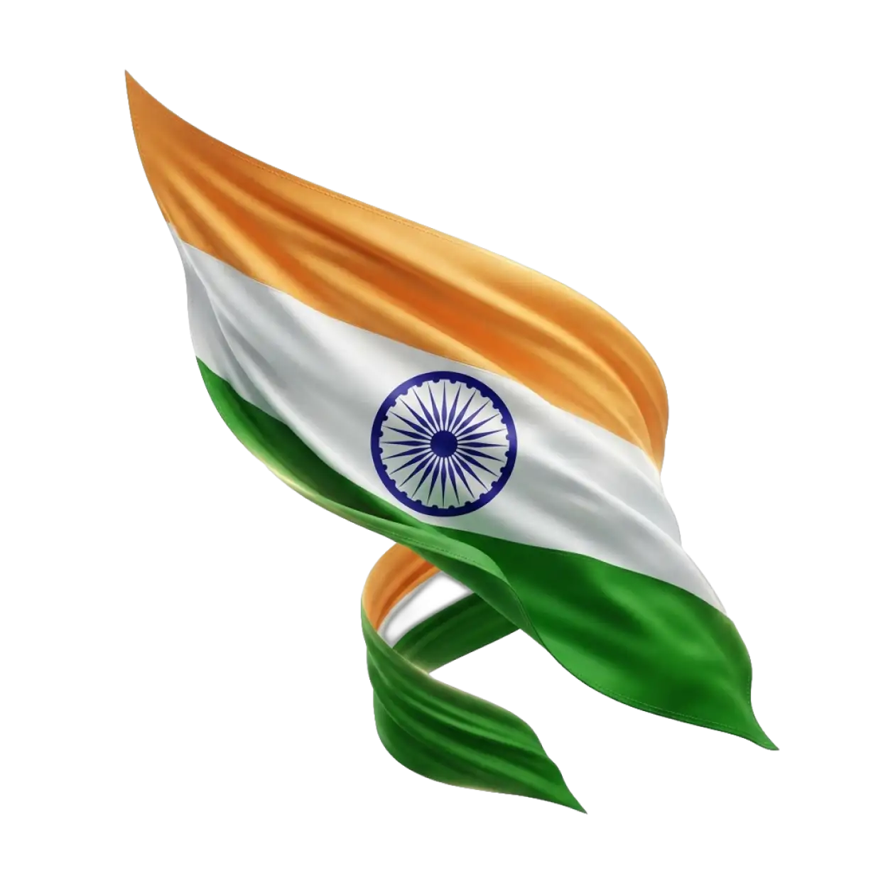 Free Download Tiranga Png Free Download - High Quality Indian Flag Png Transparent PNG