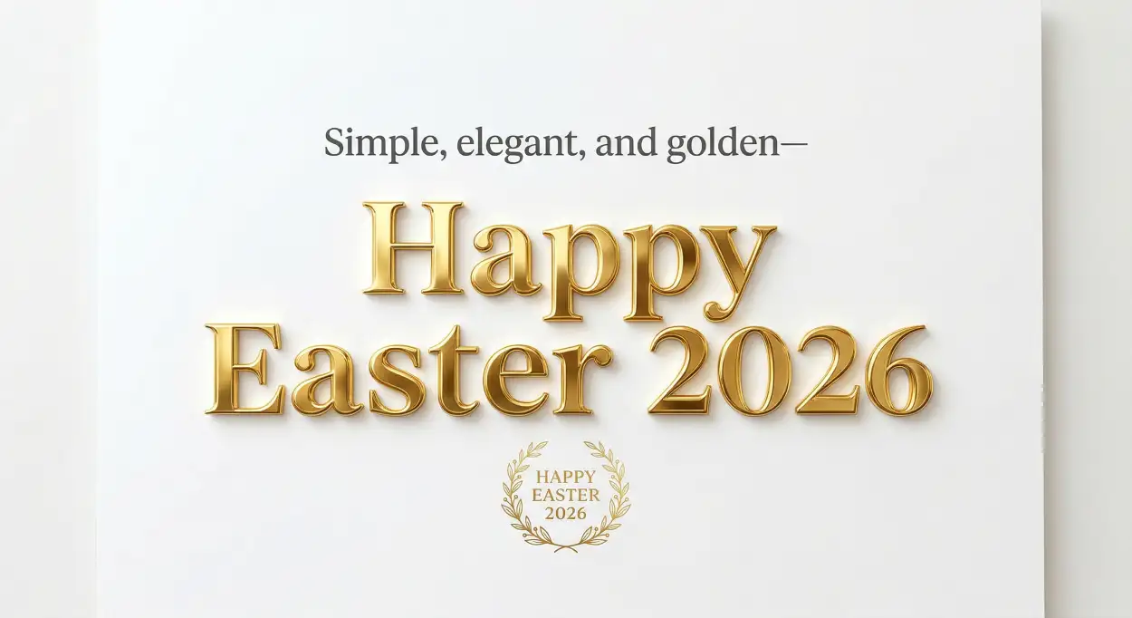 Free Download Top Easter 2026 Greeting Phrases - High Quality Happy Easter 2026 Image
