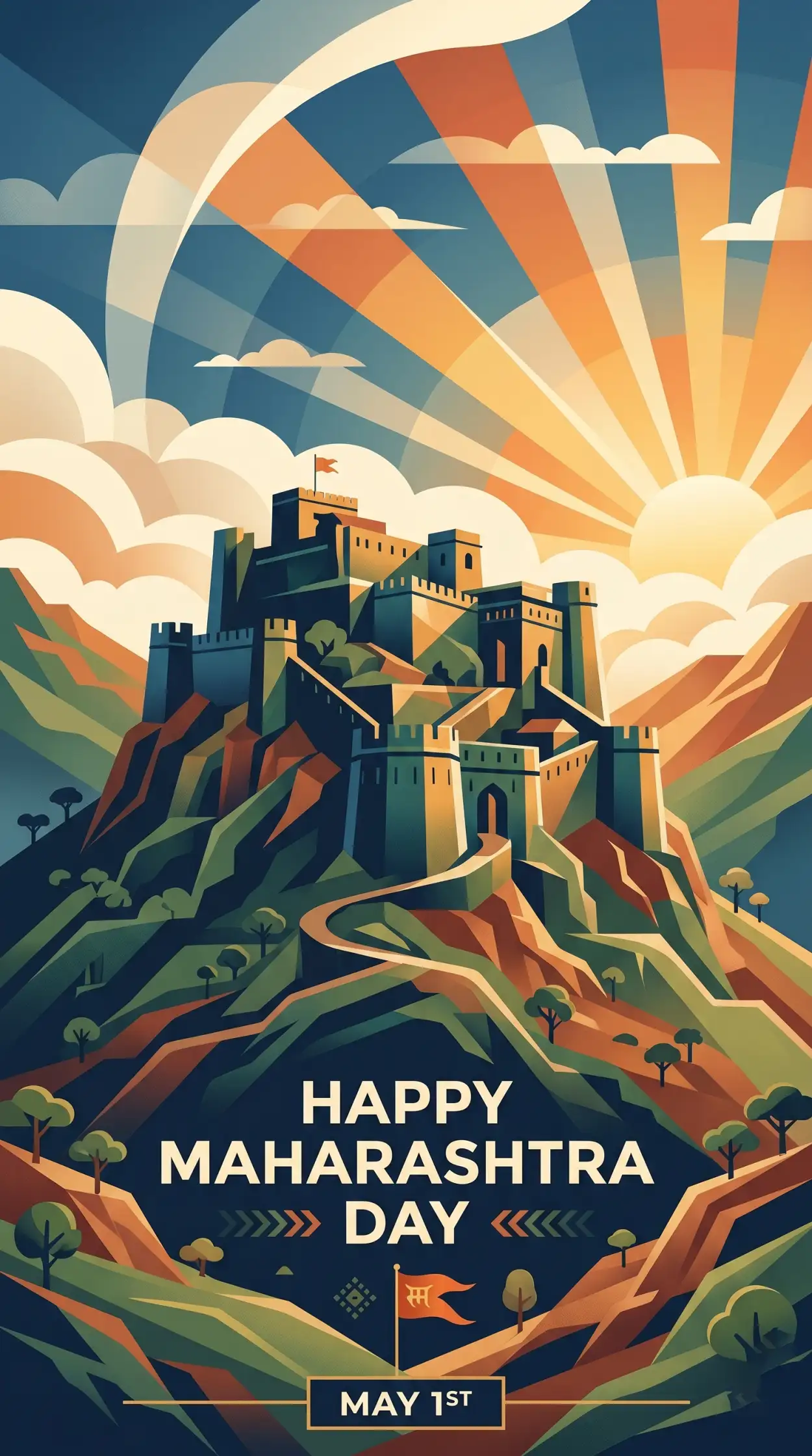 Free Download Top Happy Maharashtra Day 2026 Greeting Cards Free - High Quality Happy Maharashtra Day 2026 Image