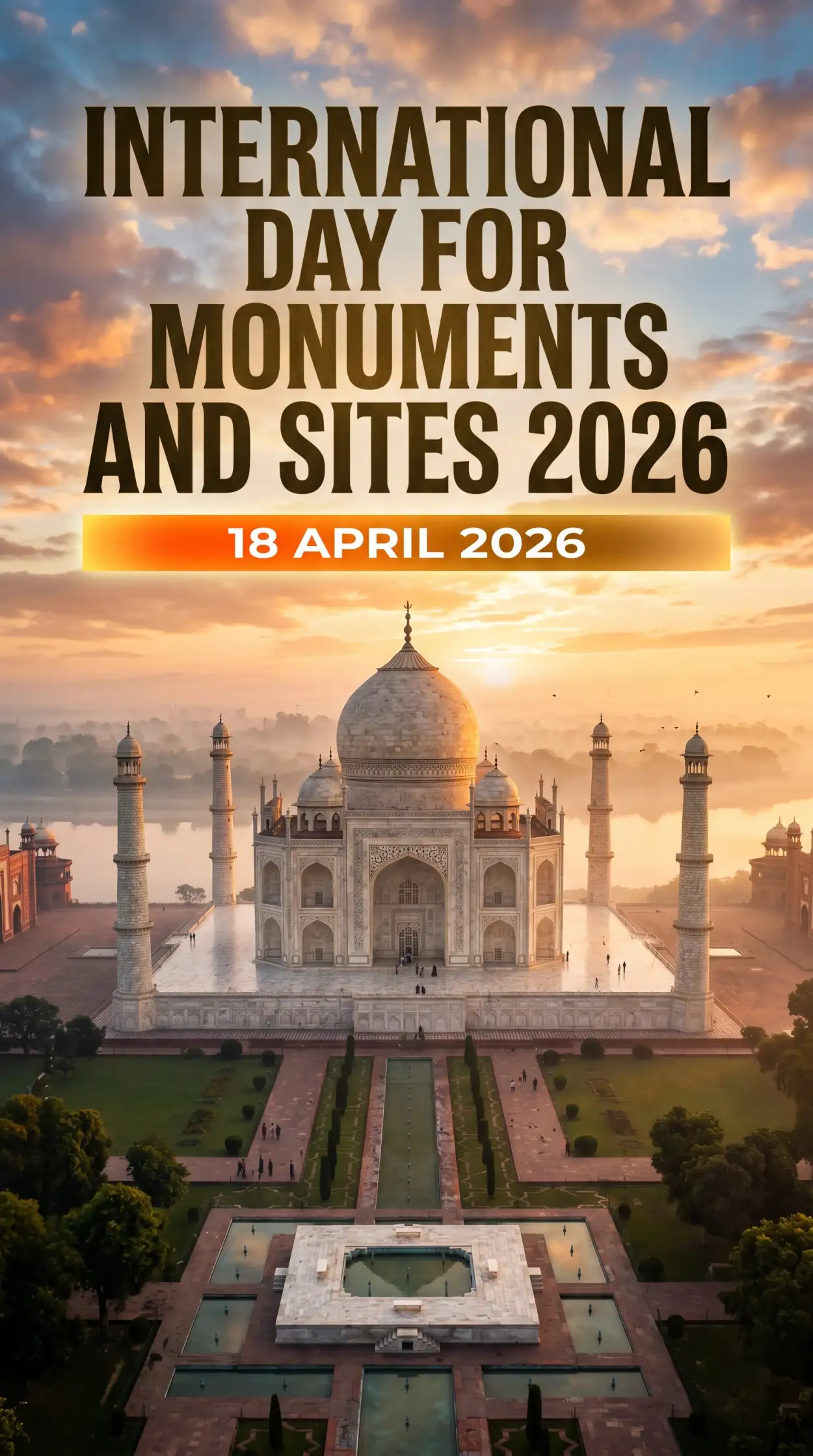 Free Download Top Heritage Sites In India 2026 - High Quality International Day For Monuments And Sites 2026 Image
