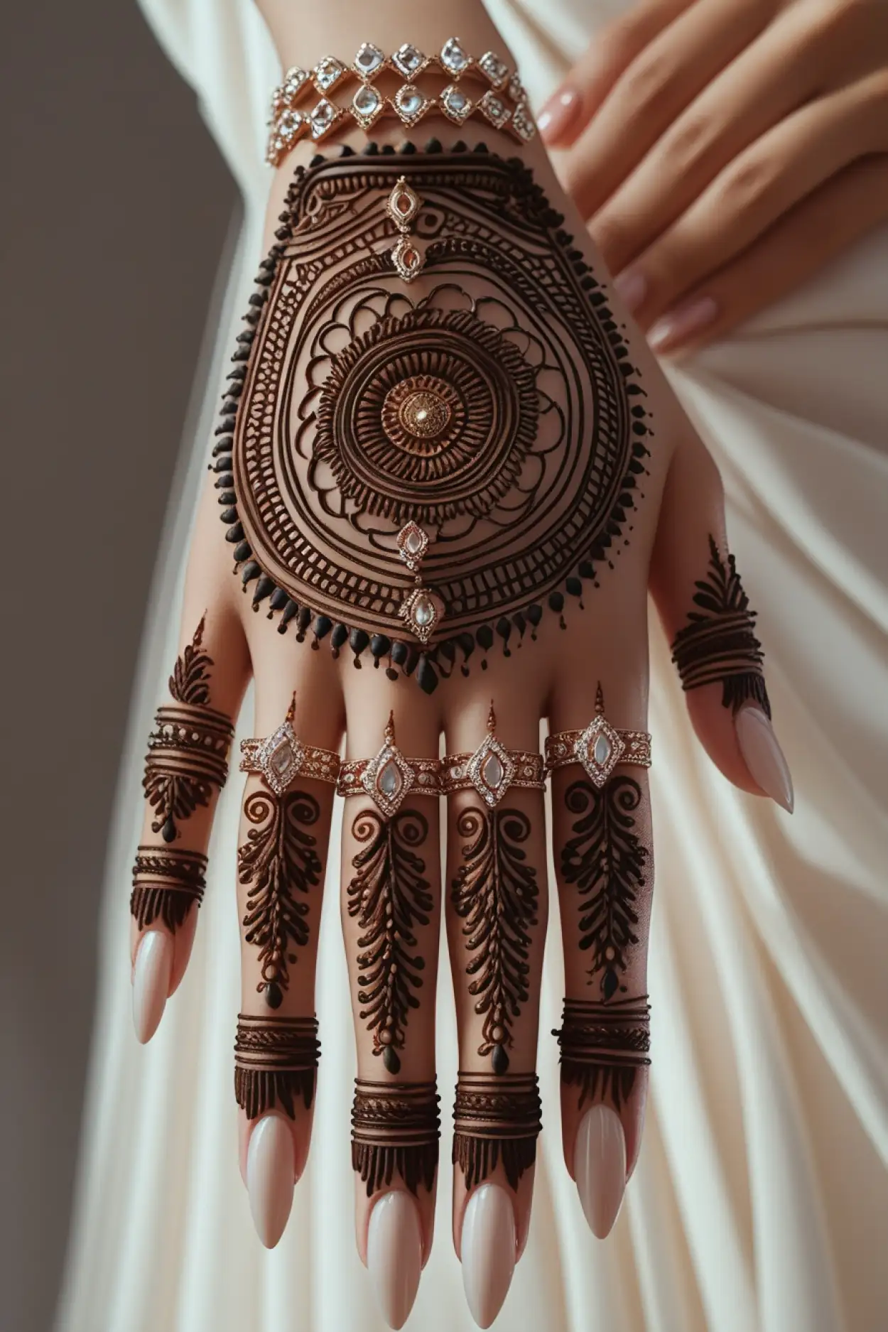 Free Download Top Trending Hand Mehndi Design 2025 - High Quality Hand Mehndi Design Background