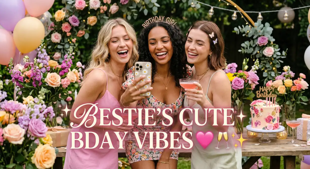 Free Download Touching Happy Birthday Wishes For Bestie Girl - High Quality Happy Birthday Wishes Image