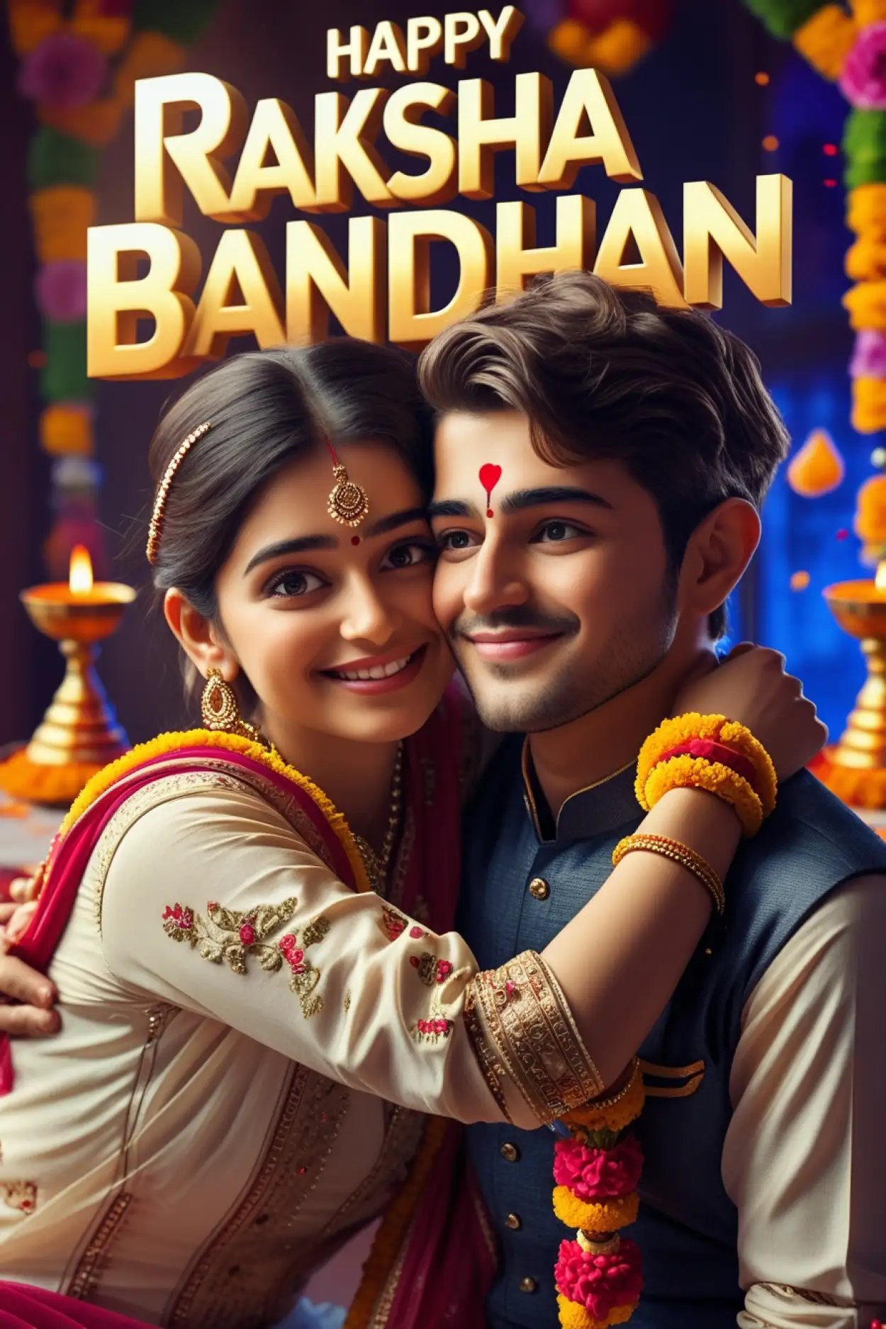 Touching Rakhi Quotes For Sister From Brother - Royalty Free Raksha Bandhan Wishes For Sister Image | Pngmagic Free Download Touching Rakhi Quotes For Sister From Brother - High Quality Raksha Bandhan Wishes For Sister Background