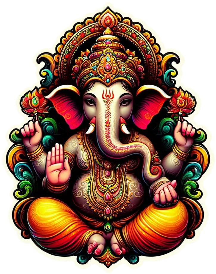 Traditional Ganesha Png For Happy Ganesh Chaturthi Images - Royalty Free Ganesha Png Image | Pngmagic Free Download Traditional Ganesha Png For Happy Ganesh Chaturthi Images - High Quality Ganesha Png PNG Image