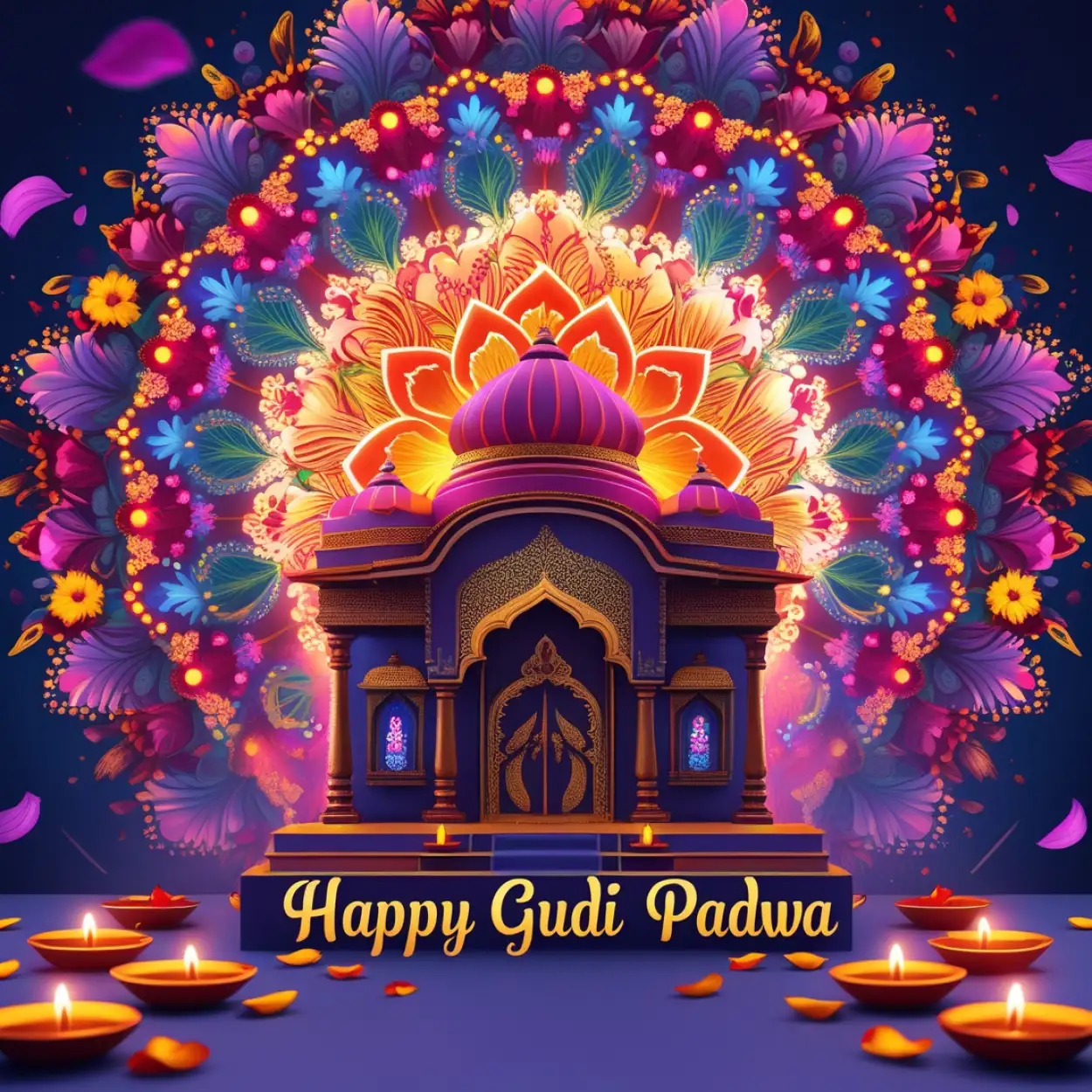 Free Download Traditional Gudi Padwa Recipes And Sweets - High Quality Happy Gudi Padwa Background