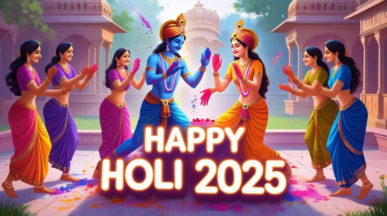 Free Download Traditional Holi 2025 Food Recipes And Drinks - High Quality Happy Holi 2025 Background