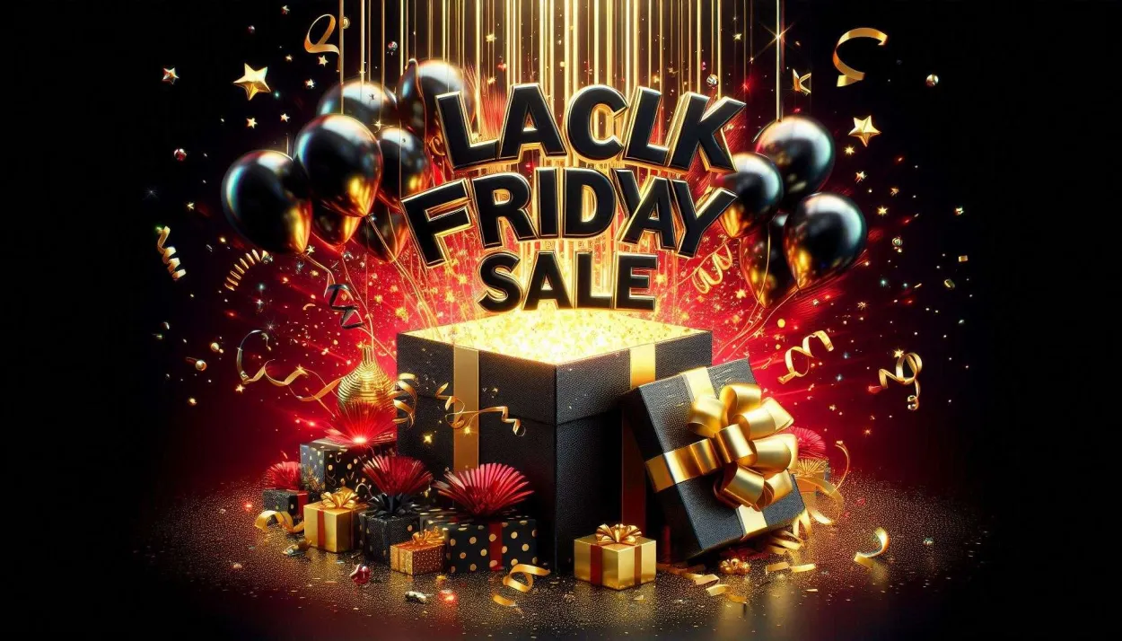Free Download Transparent Background Black Friday Sale Stickers - High Quality Black Friday Sale Background