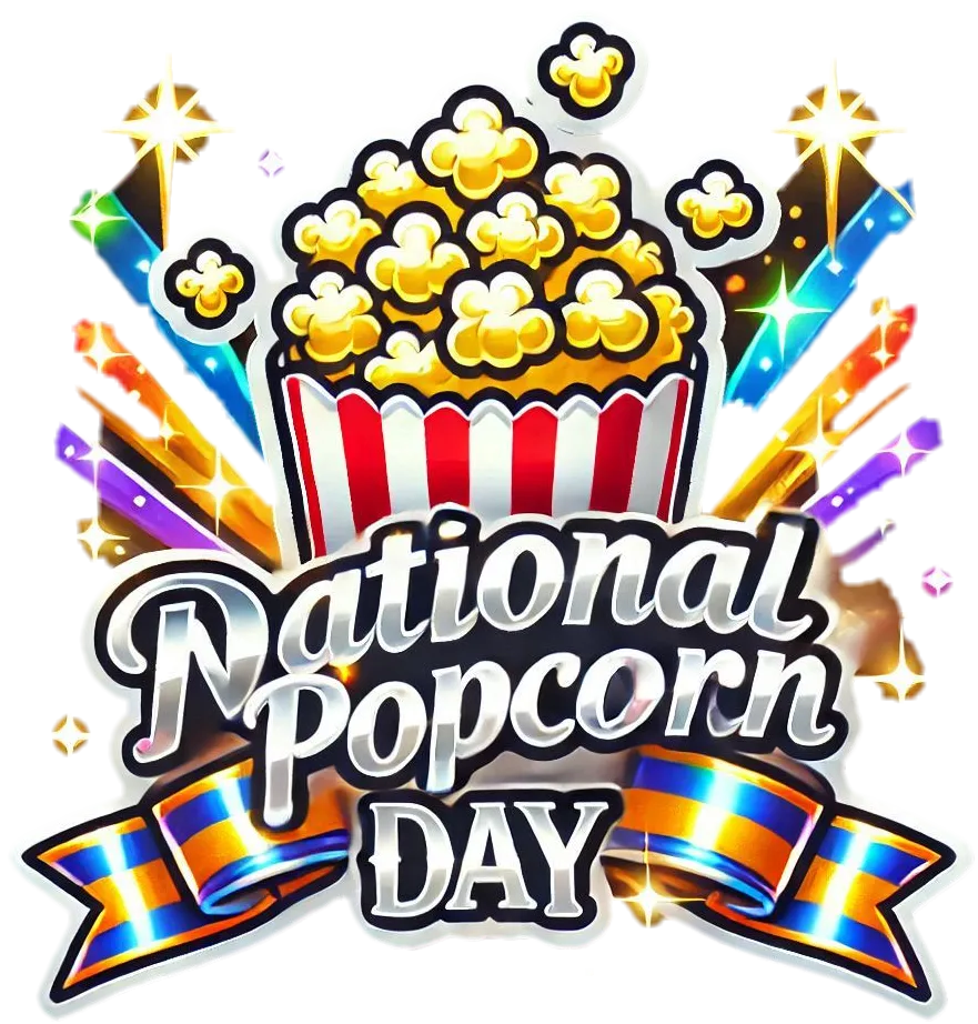 Transparent National Popcorn Day Png For Logos - Royalty Free National Popcorn Day PNG Image | Pngmagic Free Download Transparent National Popcorn Day Png For Logos - High Quality National Popcorn Day PNG PNG Image