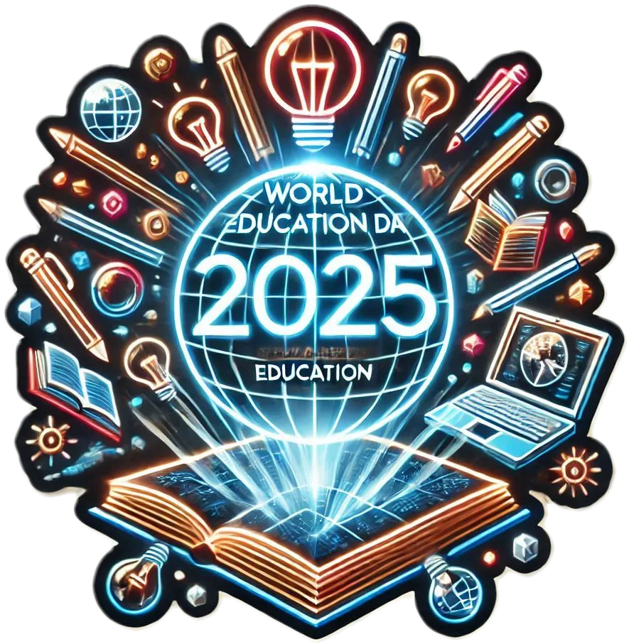 Free Download Transparent World Education Day 2025 Png Designs - High Quality World Education Day PNG PNG Image