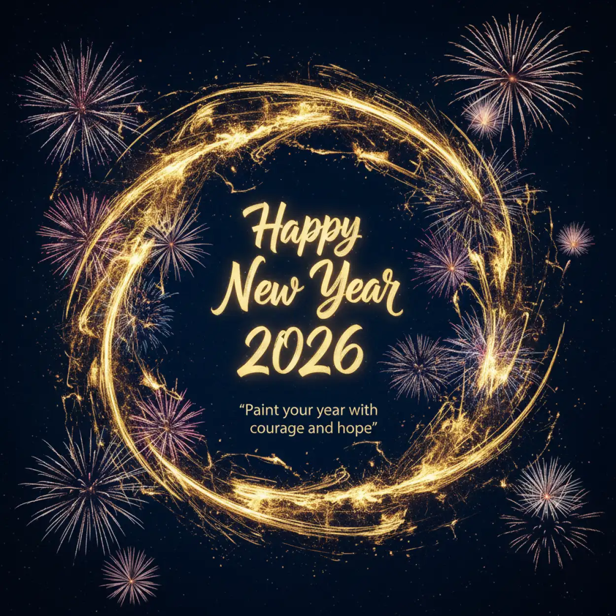 Free Download Trending Happy New Year 2026 Wishes With Quote - High Quality Happy New Year 2026 Wishes With Quote Background