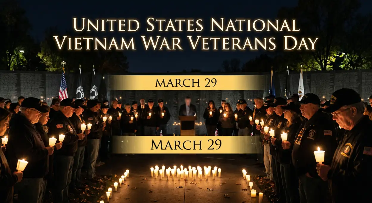 Free Download Tribute To Vietnam Veterans United States - High Quality United States National Vietnam War Veterans Day Image