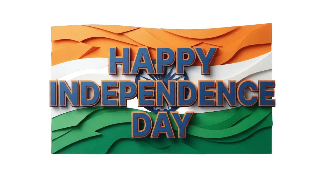 Free Download Tricolor Independence Day Png 2 - High Quality Happy Independence Day Png 2026 Transparent PNG
