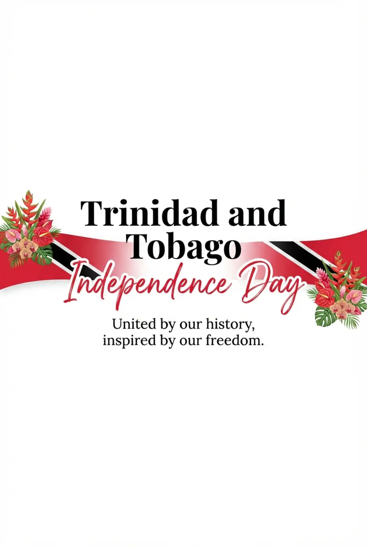 Free Download Trinidad And Tobago 64th Independence Day Wishes 2026 - High Quality Trinidad And Tobago Independence Day 2026 Image